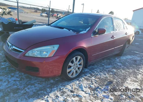 2006 Honda Accord 3.0 Ex from USA, damaged, VIN 1HGCM66516A025730